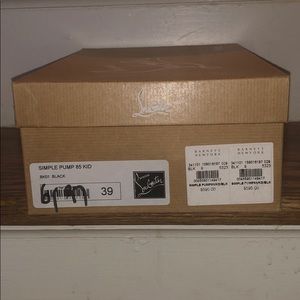 Christian Louboutin Simple Pump 85mm Black